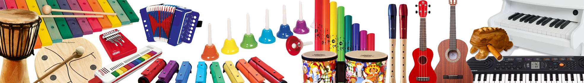 Banner Shop-Kategorie Musikinstrumente für Kinder