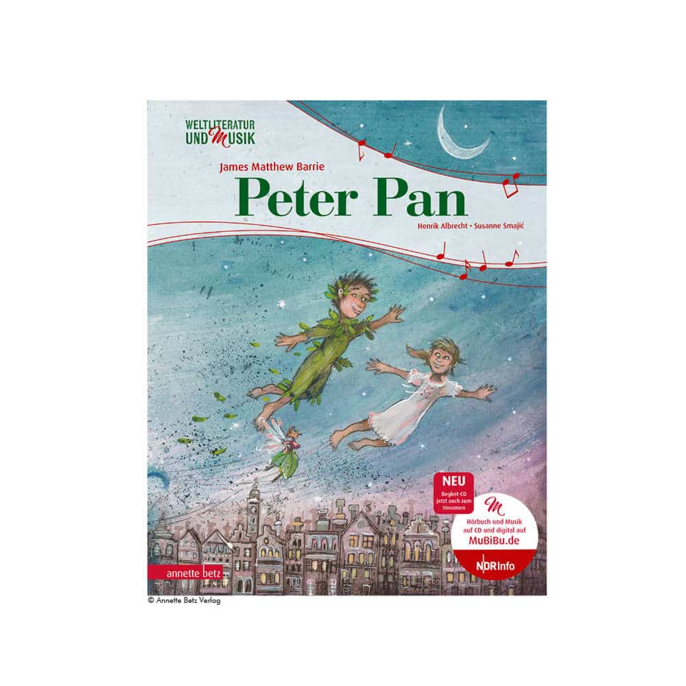 Peter Pan Bilderbuch mit Musik