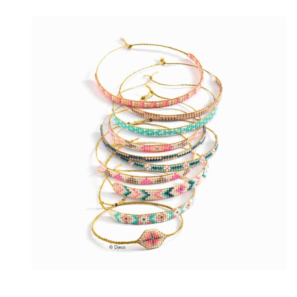 Djeco Weben mit Perlen: Armbänder gestalten