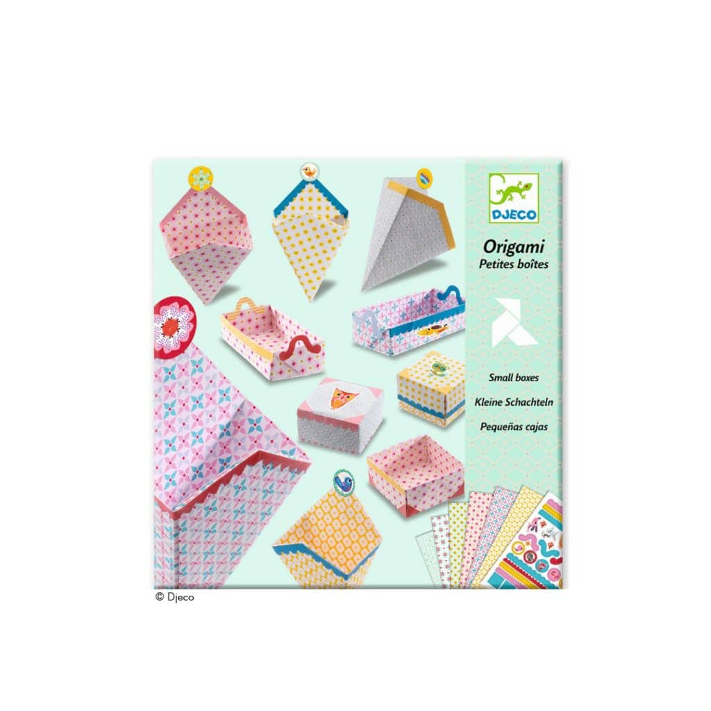 Bastelset Origami Kleine Geschenkboxen