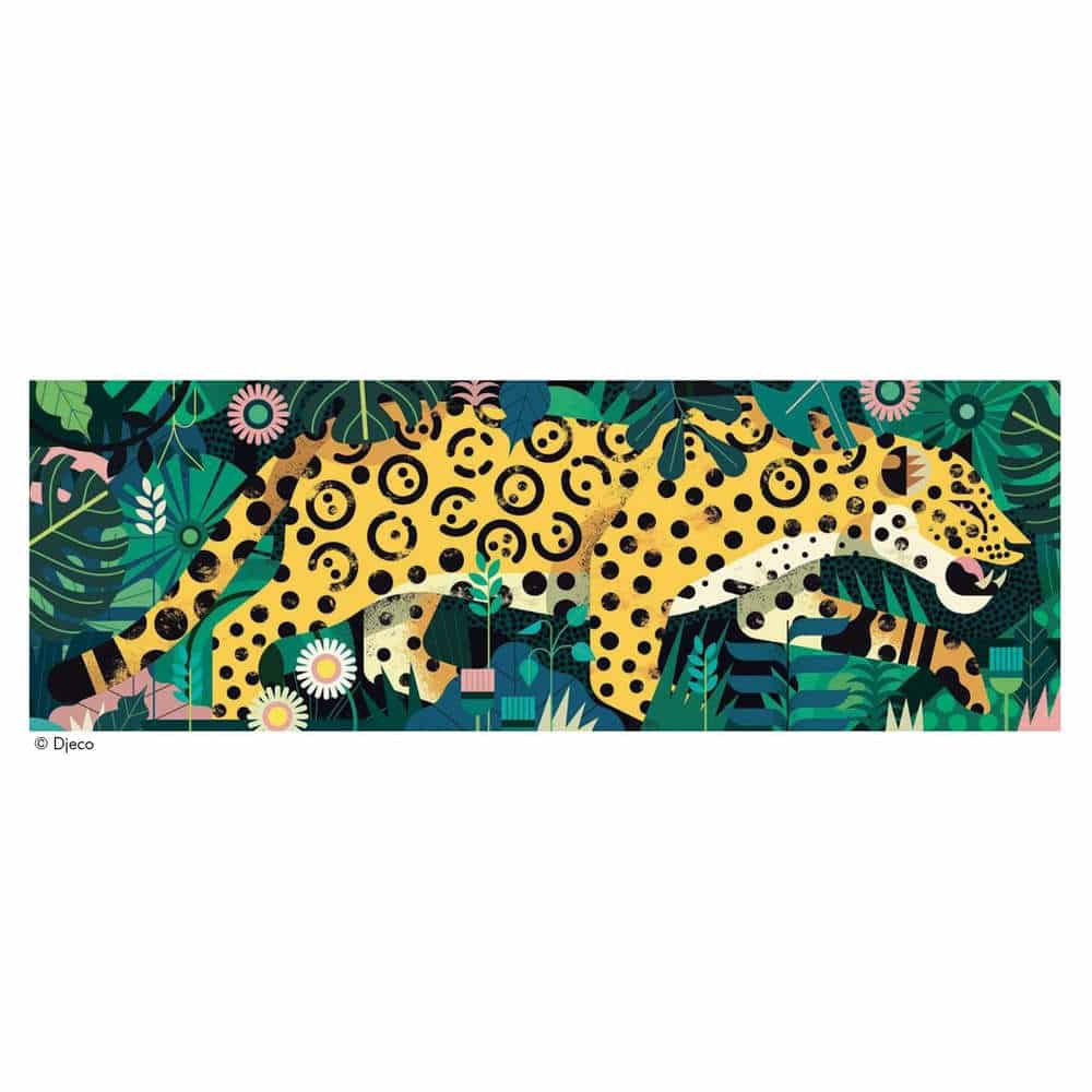 Djeco Puzzle Galerie Leopard 1000 Teile