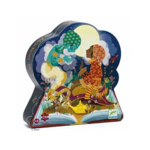 Djeco Silhouetten-Puzzle Aladdin 24 Teile