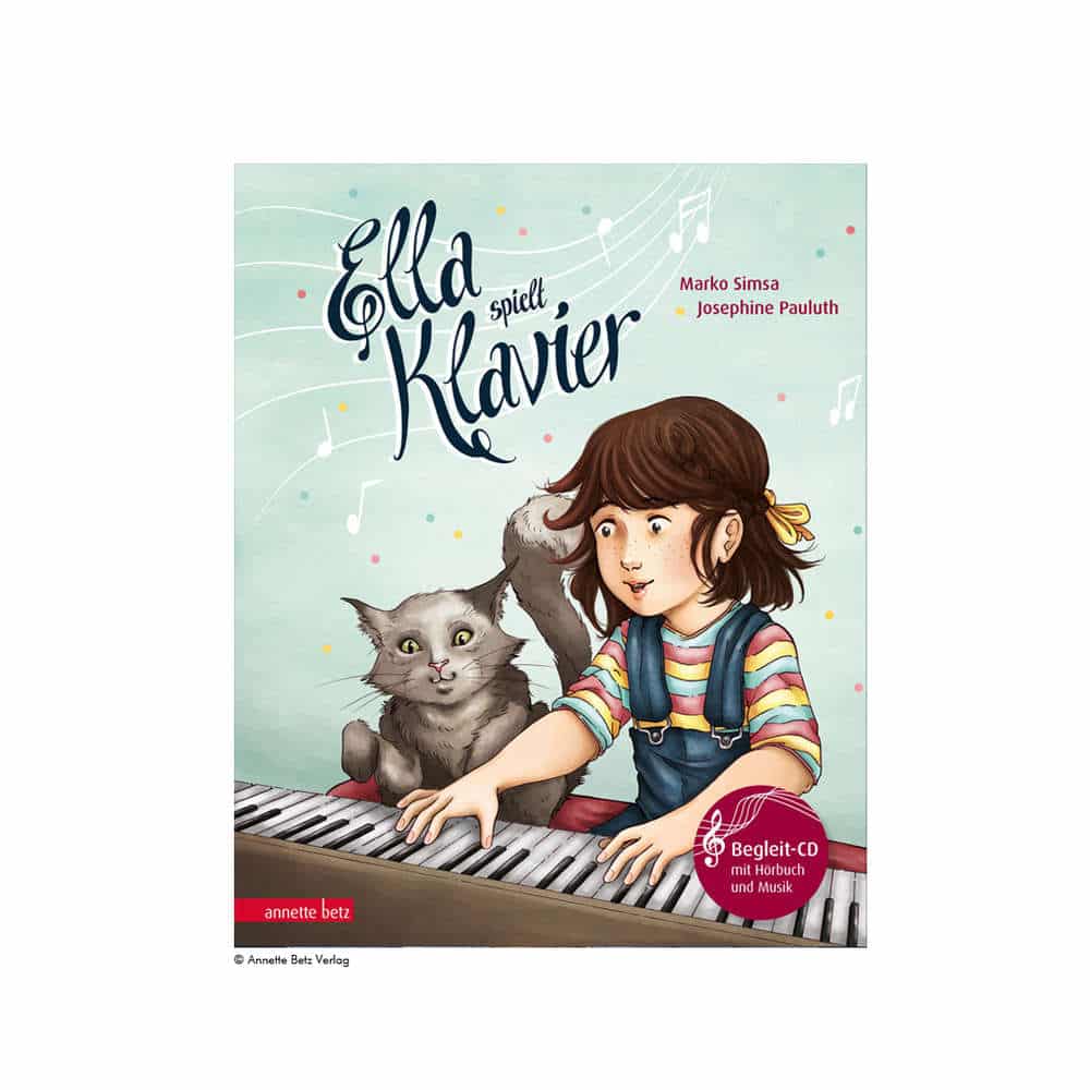 Ella spielt Klavier Bilderbuch mit Musik