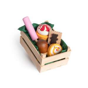 Erzi-Kaufladen-Kinderkueche-Sortiment-Suessigkeiten-Sweets-klein