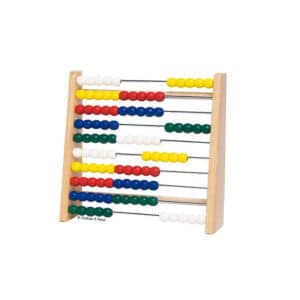 Bunter Rechenrahmen Abacus aus Holz