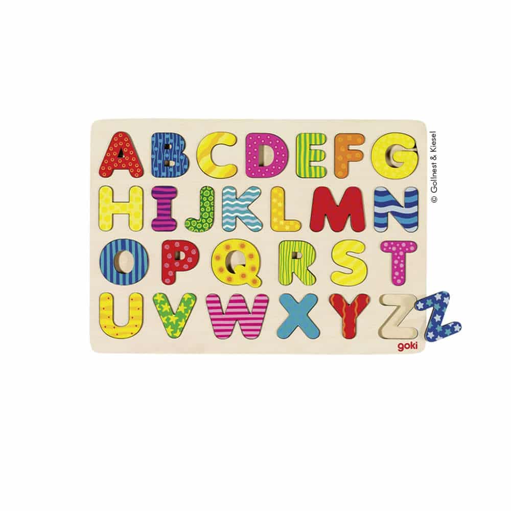 Steckpuzzle Alphabet