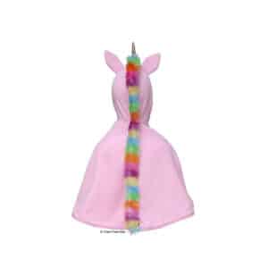 Kostüm Baby-Cape rosa Einhorn