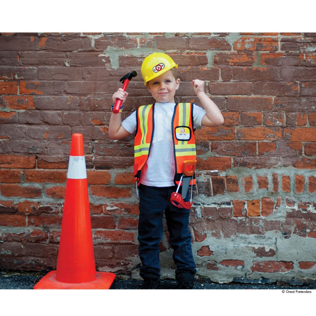 Bauarbeiter Weste Kinder Dress Up Outfit IngenieurHalloween Cosplay  Requisiten