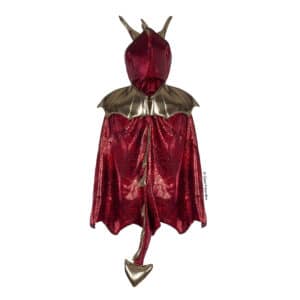 Kostüm-Cape Drache Rot