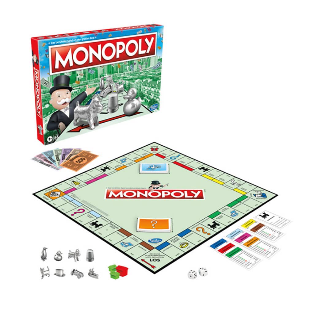 Hasbro-Brettspiel-Familienspiel-Gesellschaftsspiel-Monopoly