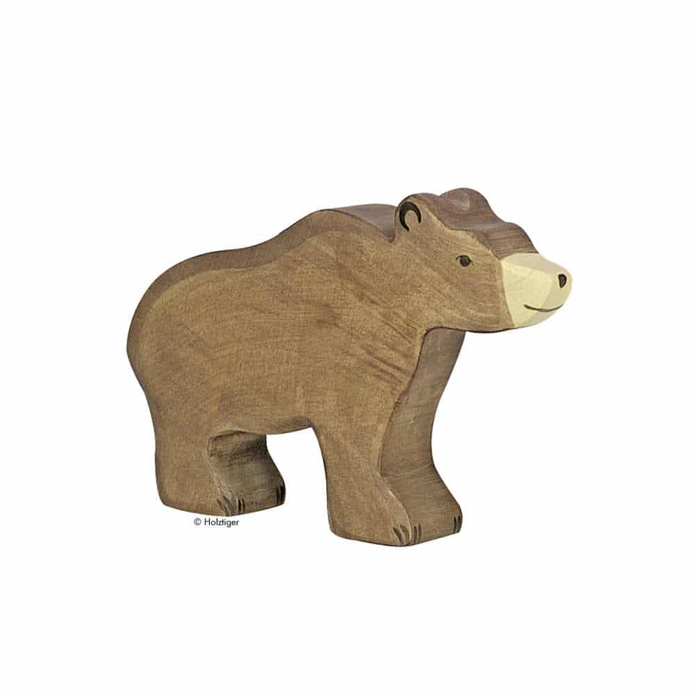 Holztiger Holzfigur Bär
