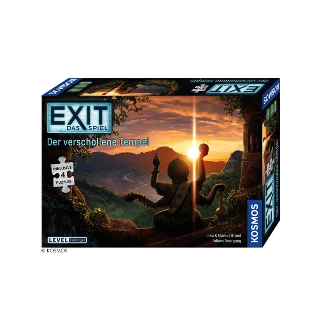 Kosmos Exit-Spiel mit Puzzle Der verschollene Tempel
