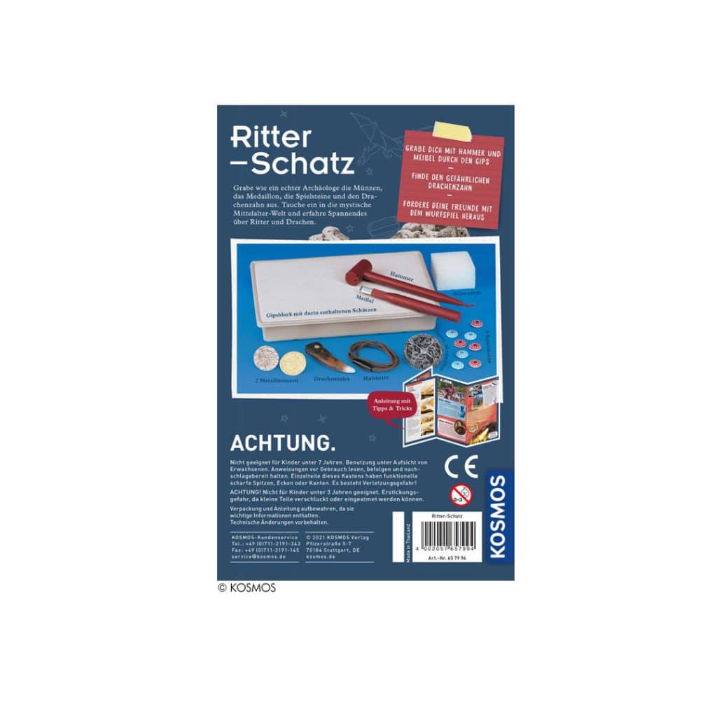 Kosmos Mitbring-Ausgrabungsset: Ritter-Schatz