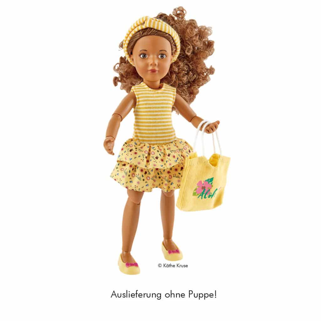 Kruselings Puppe Outfit Joy Strandkleid mit Tasche