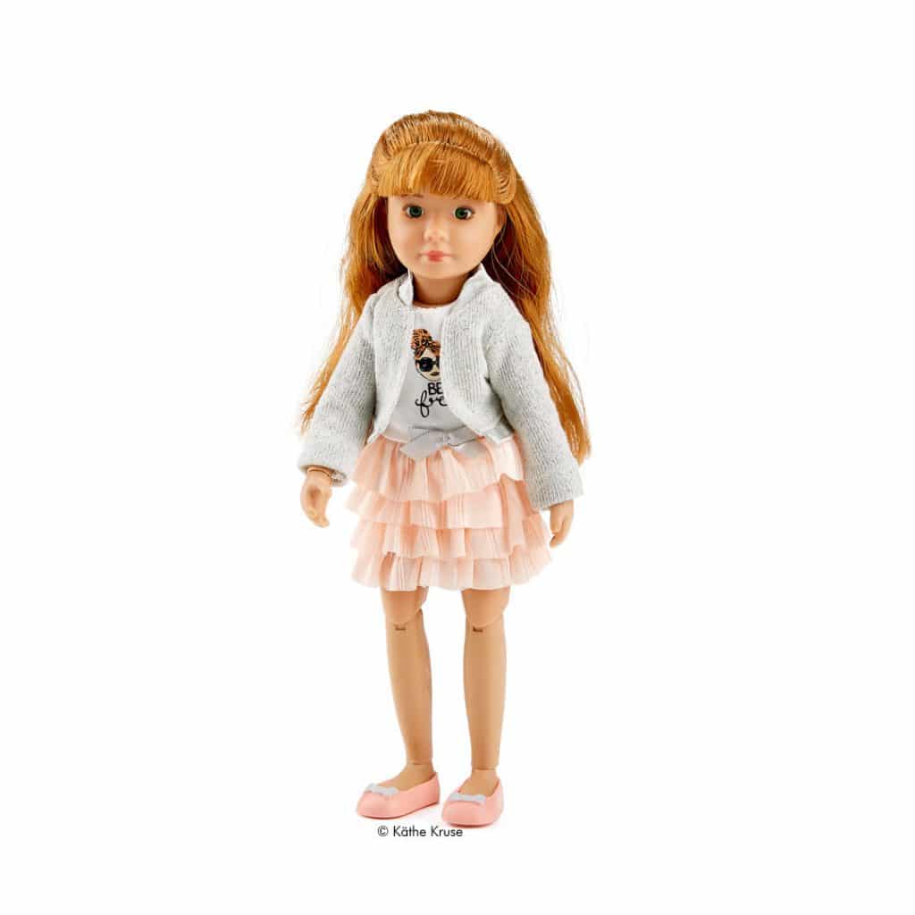 Kruselings Puppe Chloe Casual Set mit Rüschenkleid