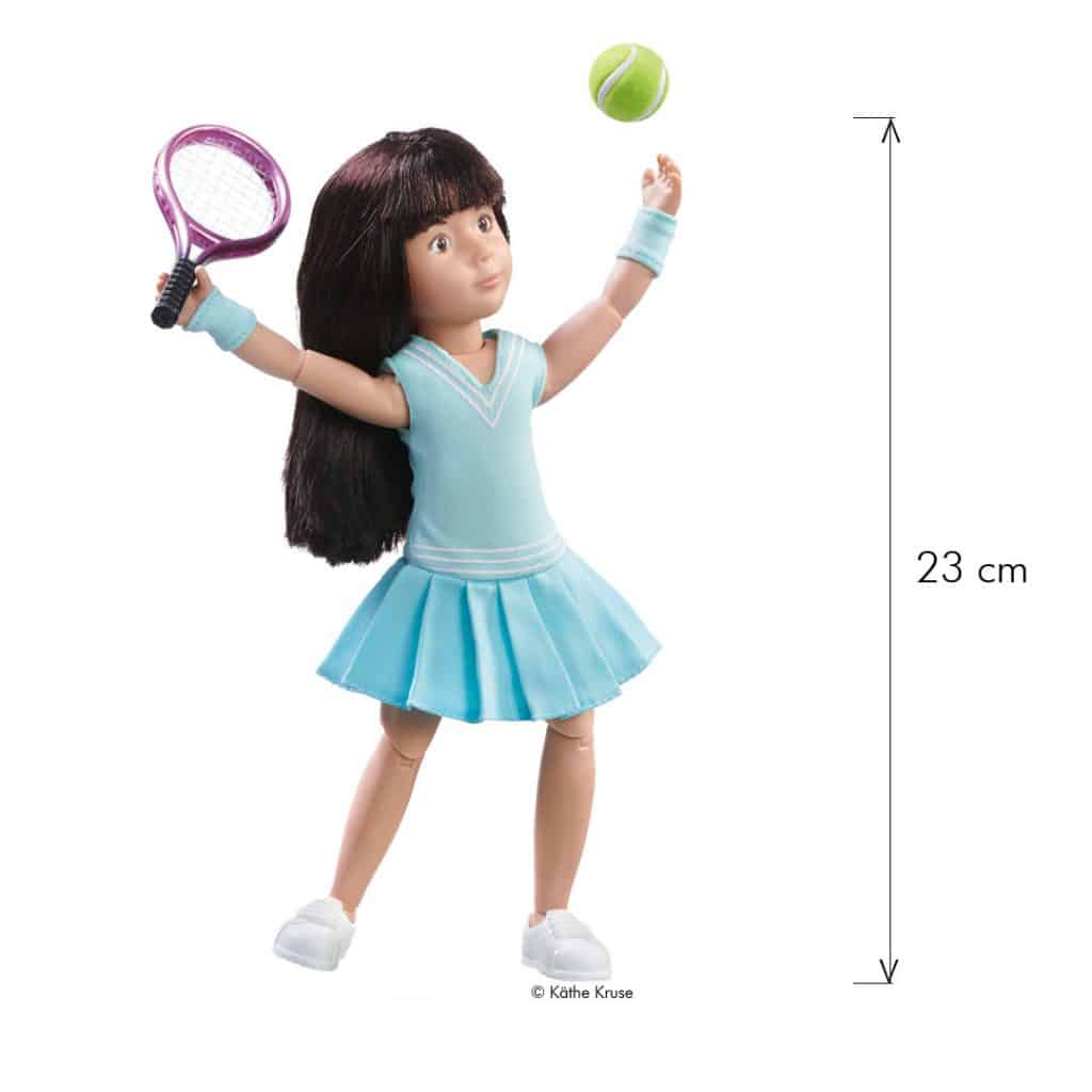 Kruselings Puppe Luna Tennis-Spielerin