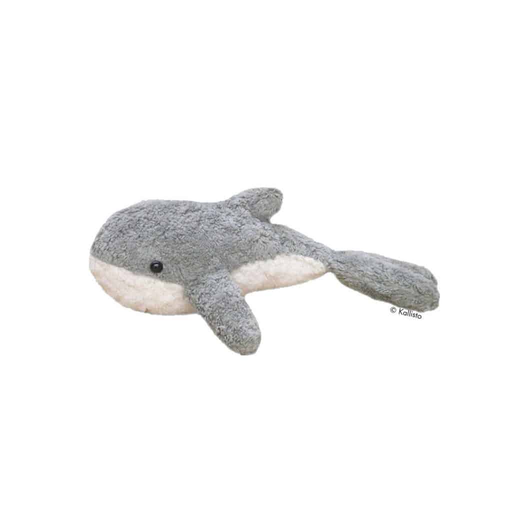 Bio-Kuscheltier Wal mit Spieluhr