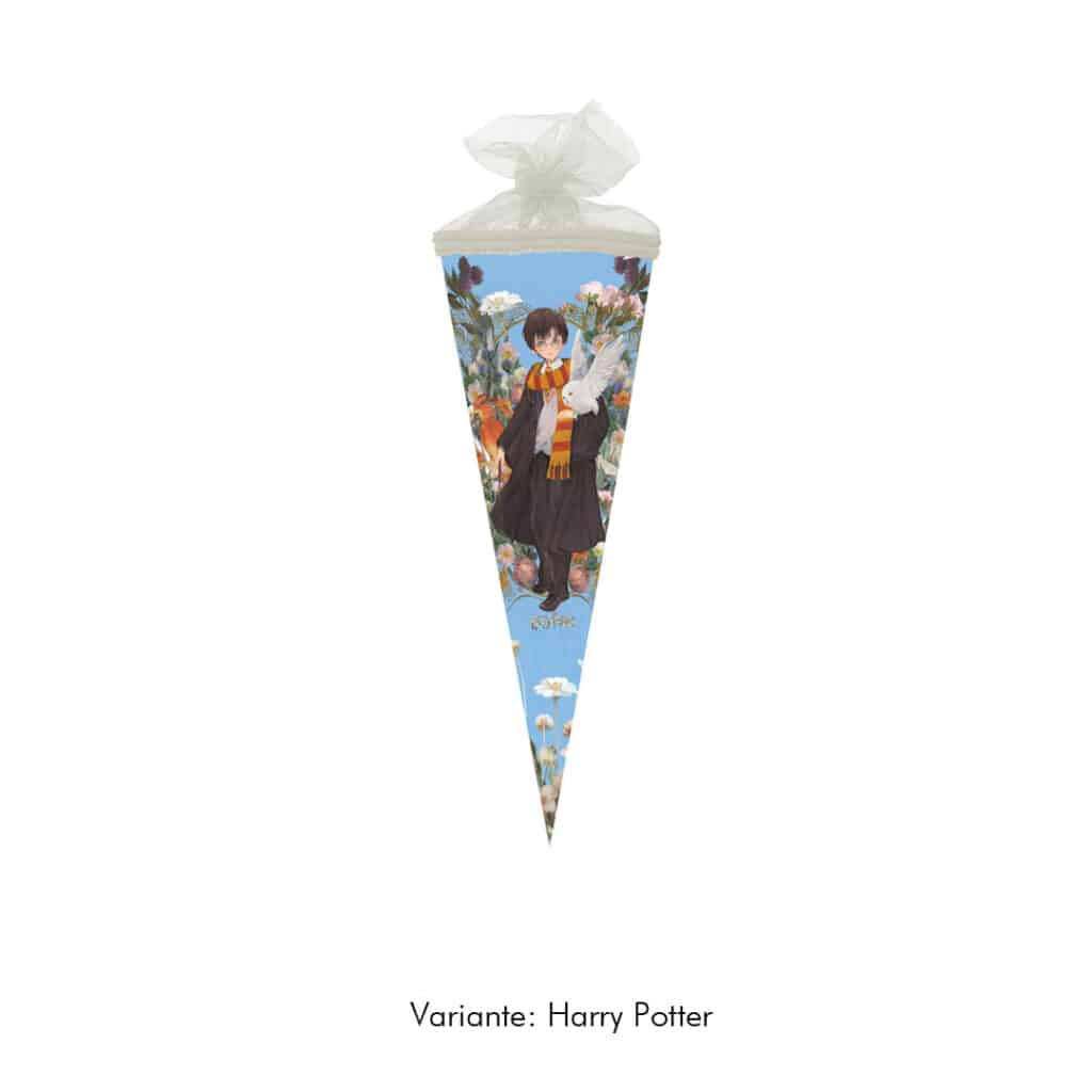 Kleine-Zuckertuete-Schultuete-Geschwister-Schulanfang-Einschulung-35cm-Harry-Potter