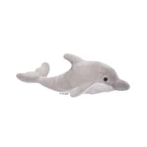 Kuscheltier kleiner Delfin grau