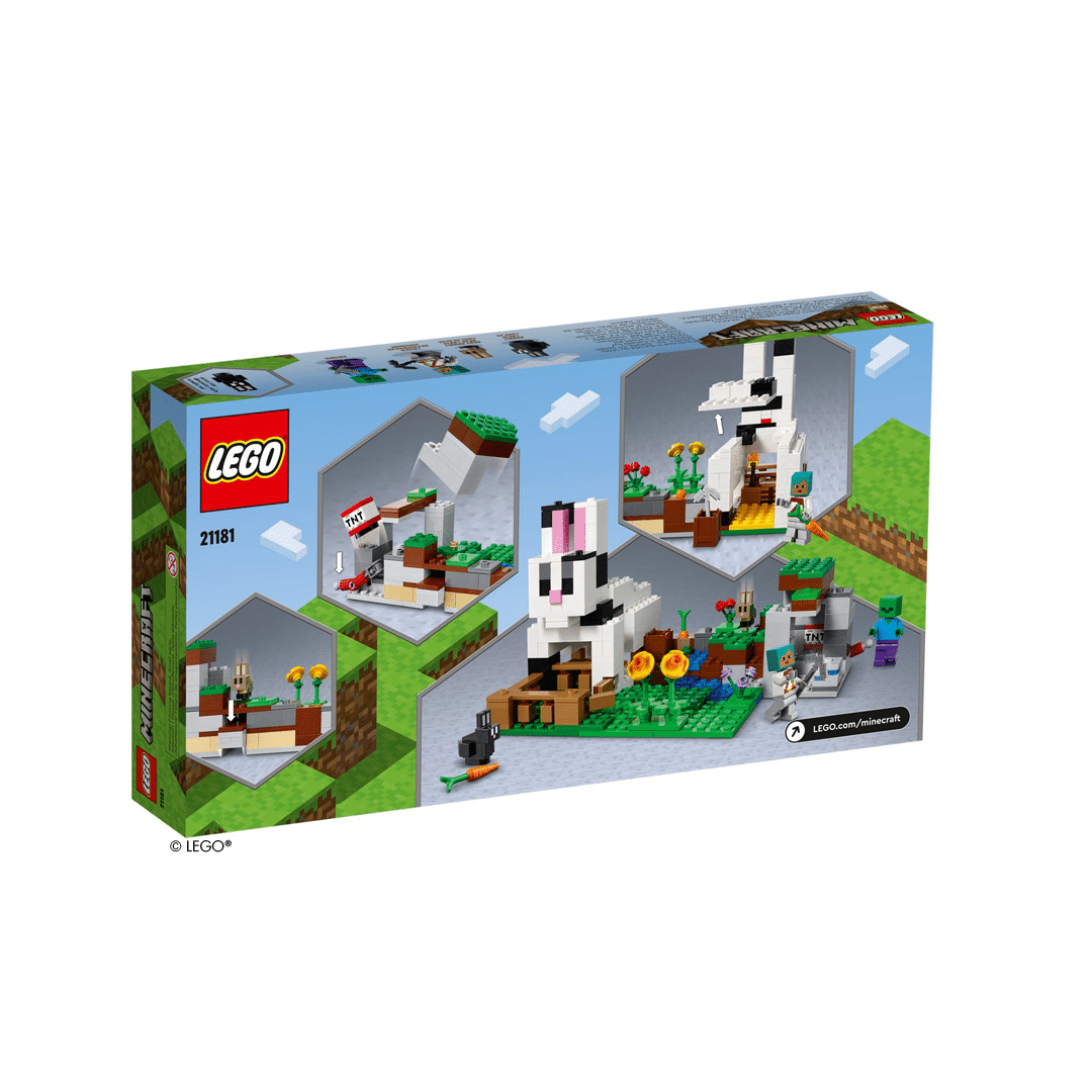 LEGO® 21181 Minecraft™ Die Kaninchenranch