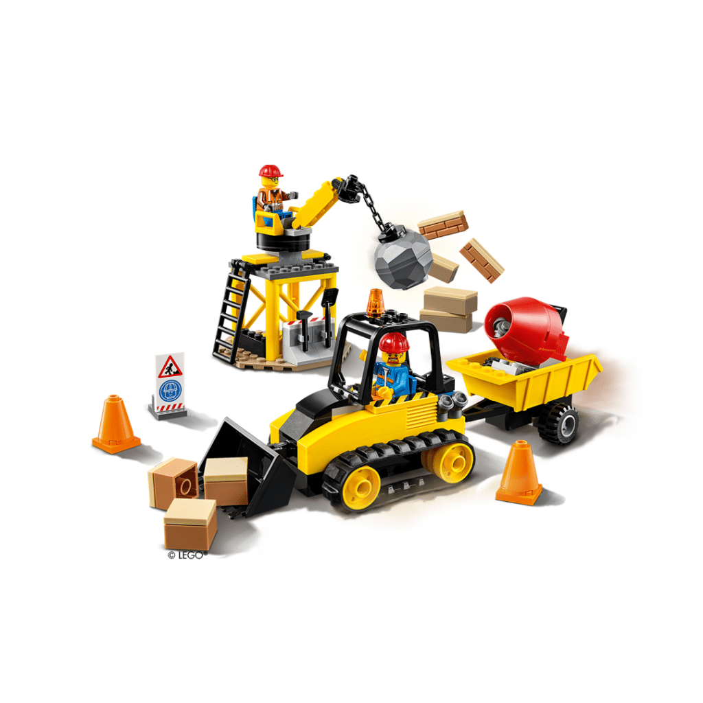LEGO® City 60252 Bagger auf der Baustelle