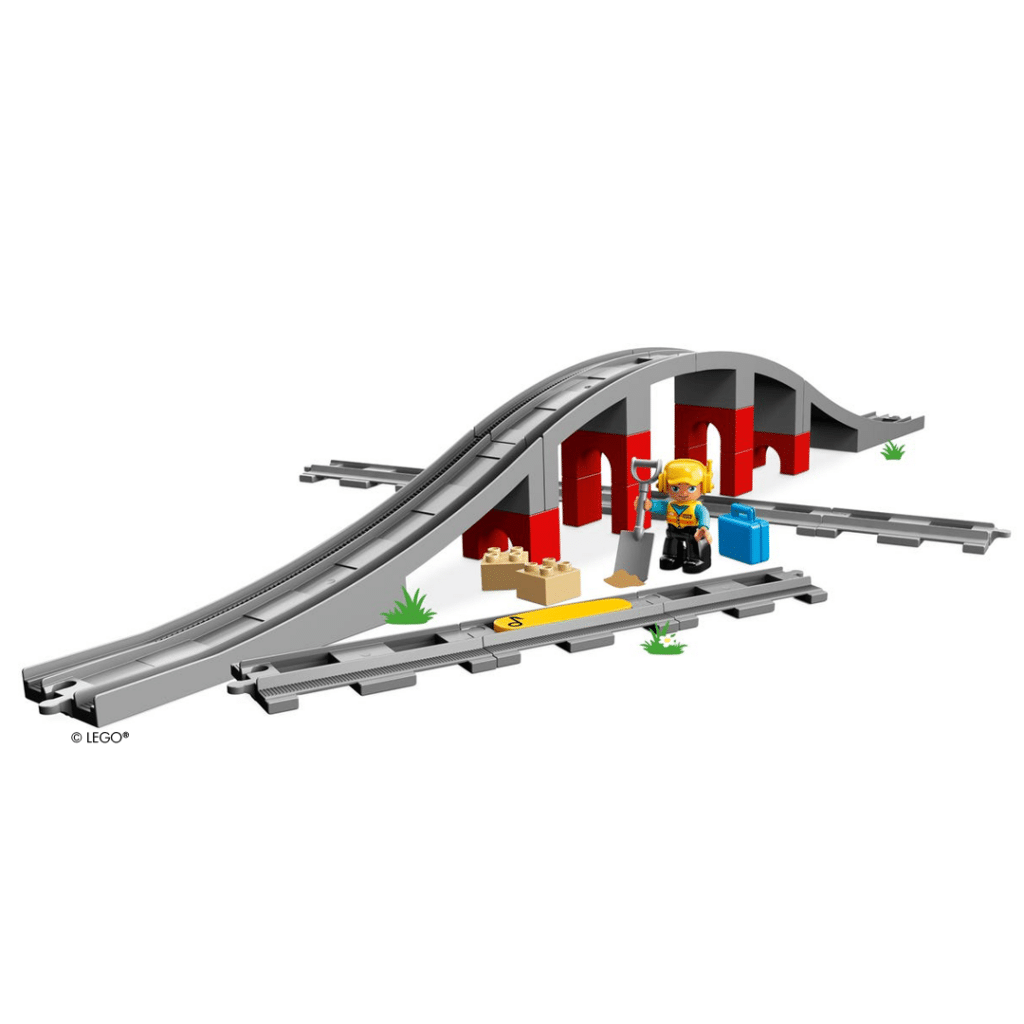 LEGO® DUPLO® 10872 Eisenbahn Brücke und Schienen