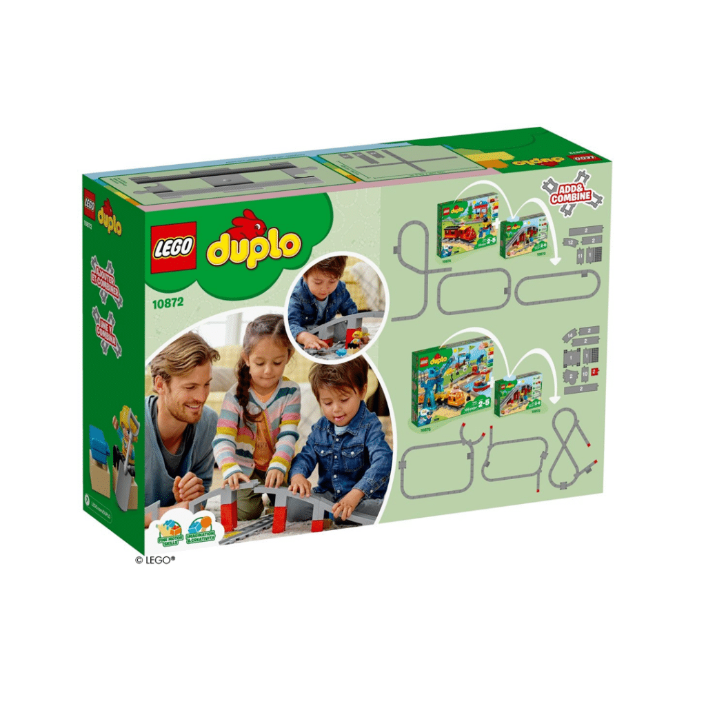 LEGO® DUPLO® 10872 Eisenbahn Brücke und Schienen