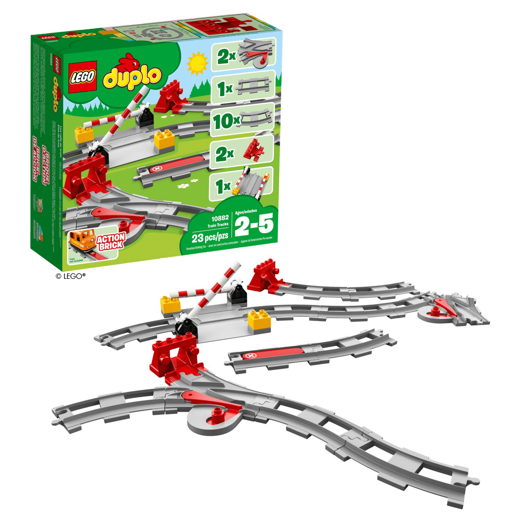 LEGO® DUPLO® 10882 Eisenbahn Schienen Set mit Weichen Zambomba