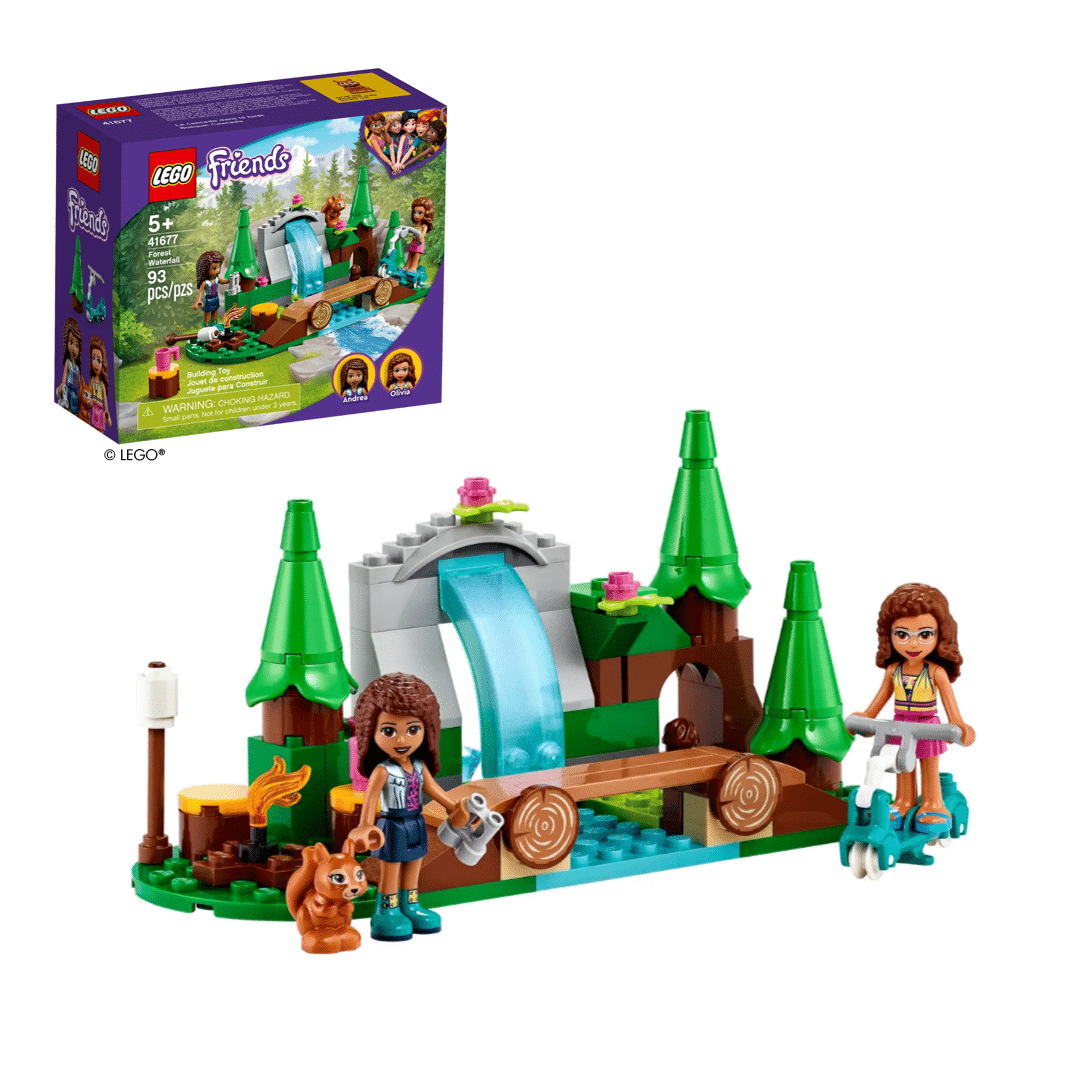 5 LEGO® Wasserfall | Wald Friends ab Zambomba im 41677 Jahren