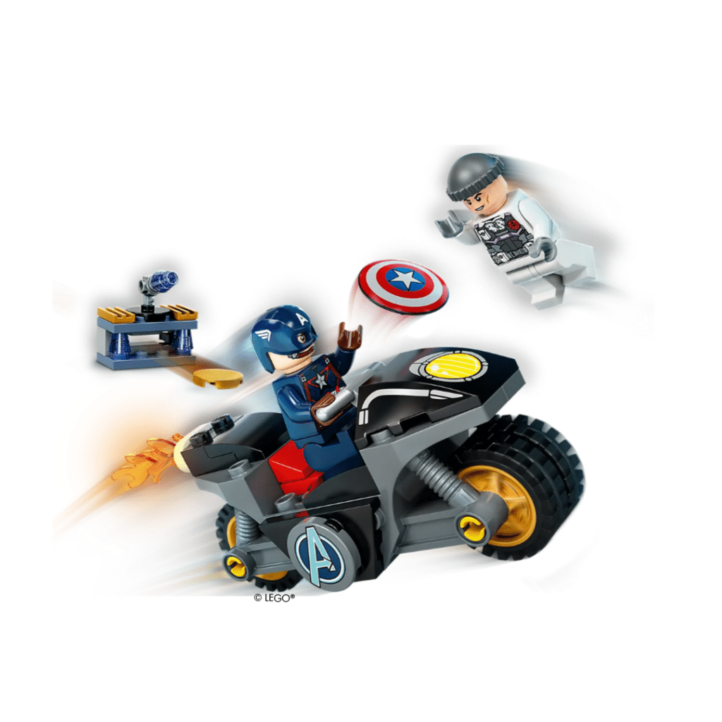 LEGO® 76189 Marvel Duell zwischen Captain America und Hydra
