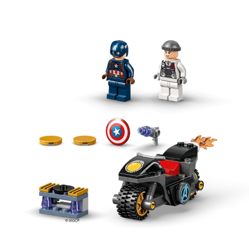 LEGO® 76189 Marvel Duell zwischen Captain America und Hydra