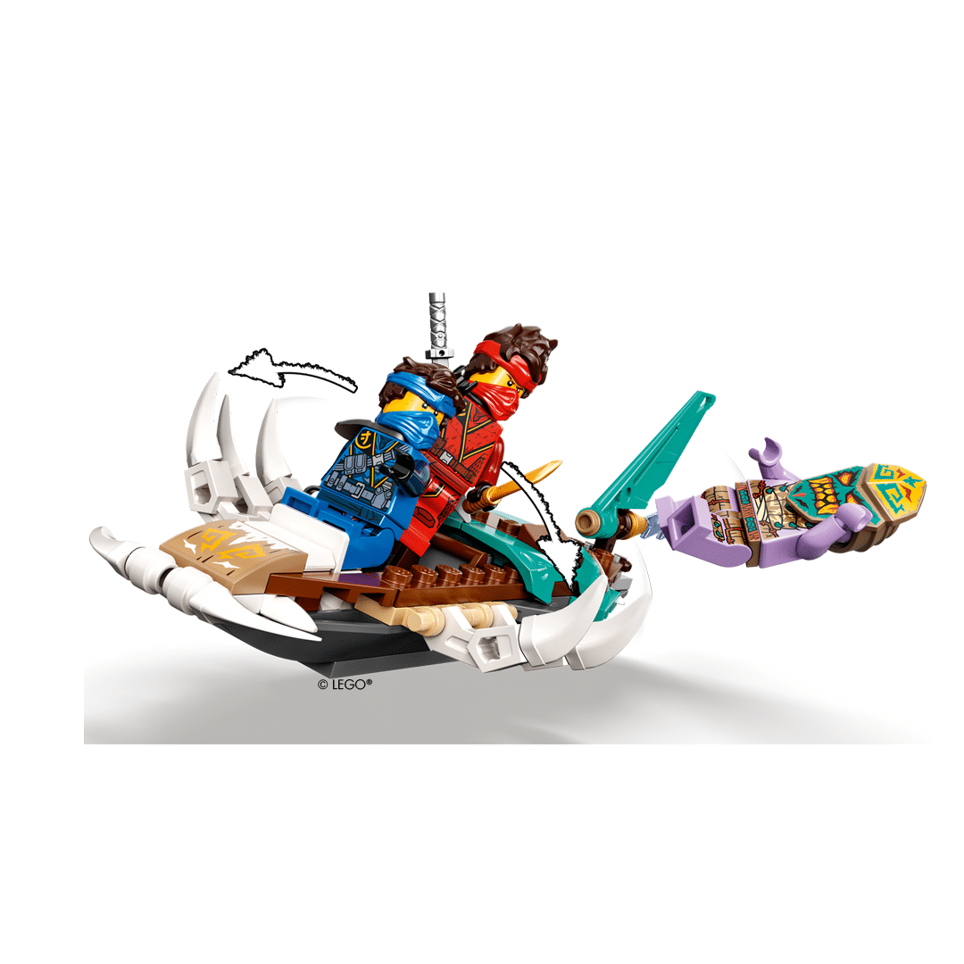 LEGO® 71748 Ninjago® Duell der Katamarane