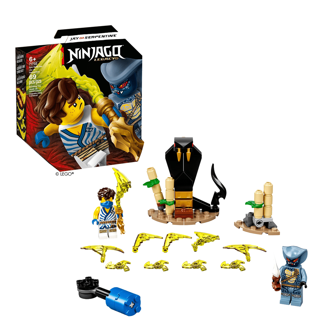 LEGO® 71732 Ninjago® Battle Set: Jay vs. Serpentine