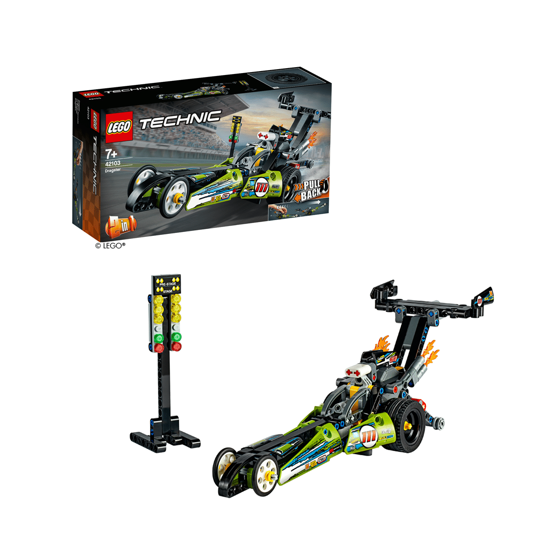 LEGO® Technic 42103 Dragster-Rennauto Pull-Back