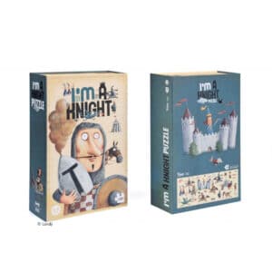 Boden-Puzzle Ritter I'm a Knight 100 Teile