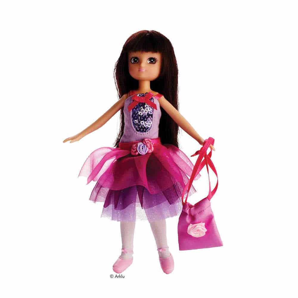 Lottie Puppe Ballerina mit Tütü und Tasche