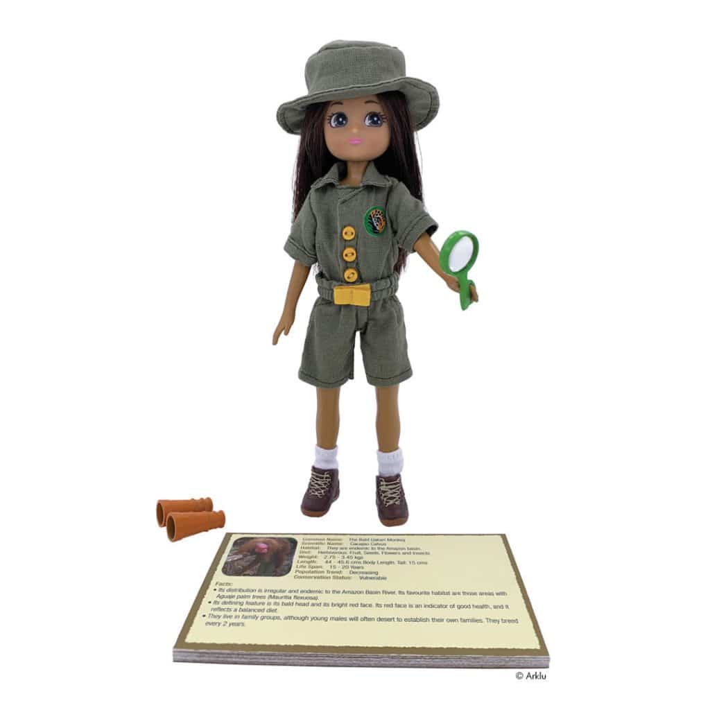 Lottie Puppe Beschützerin des Regenwalds