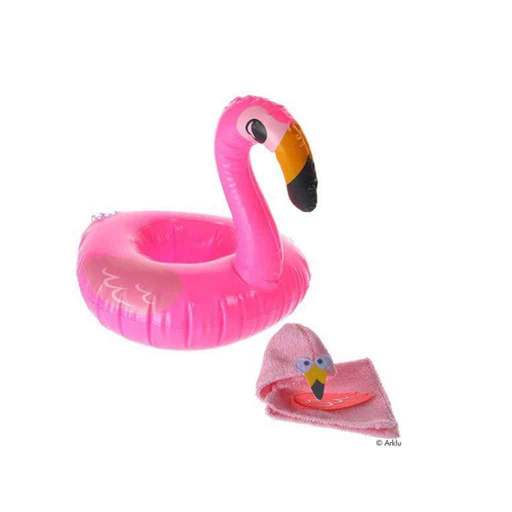 Lottie Puppe Sommer-Pool-Party mit Flamingo