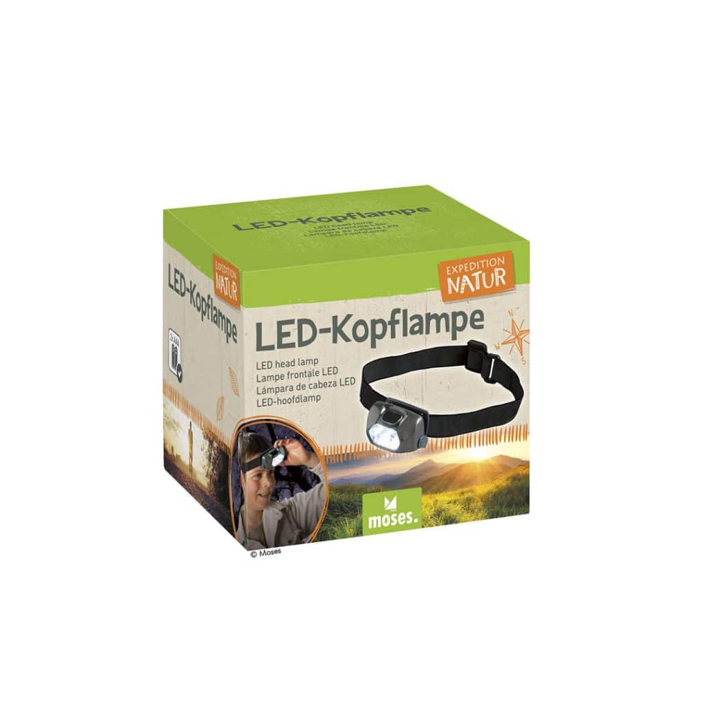 Expedition Natur: LED-Kopflampe