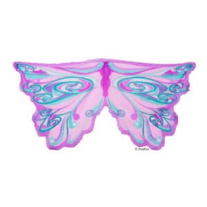 Feenflügel mit Glitzer Regenbogenfee Lavendel
