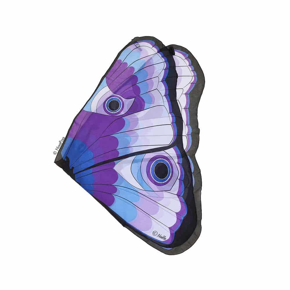 Schmetterlingsflügel in Lila-Violett