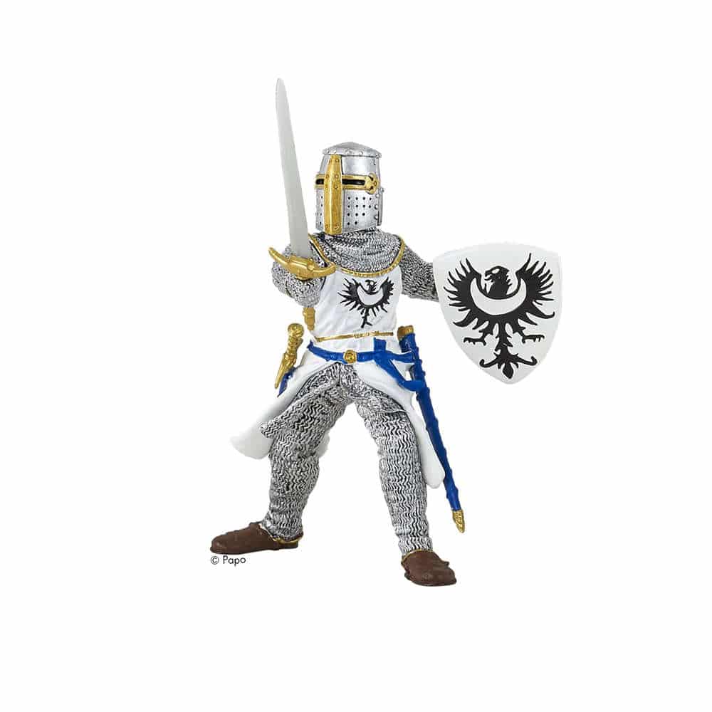 Papo Figur weißer Ritter mit Schwert