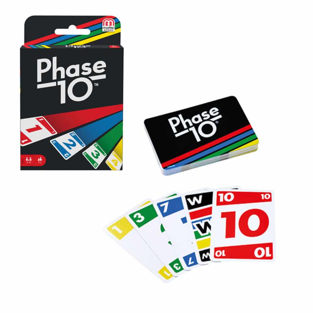 Phase-10-Kinderspiel-Kartenspiel-Gesellschaftsspiel-Familienspiel-Mattel