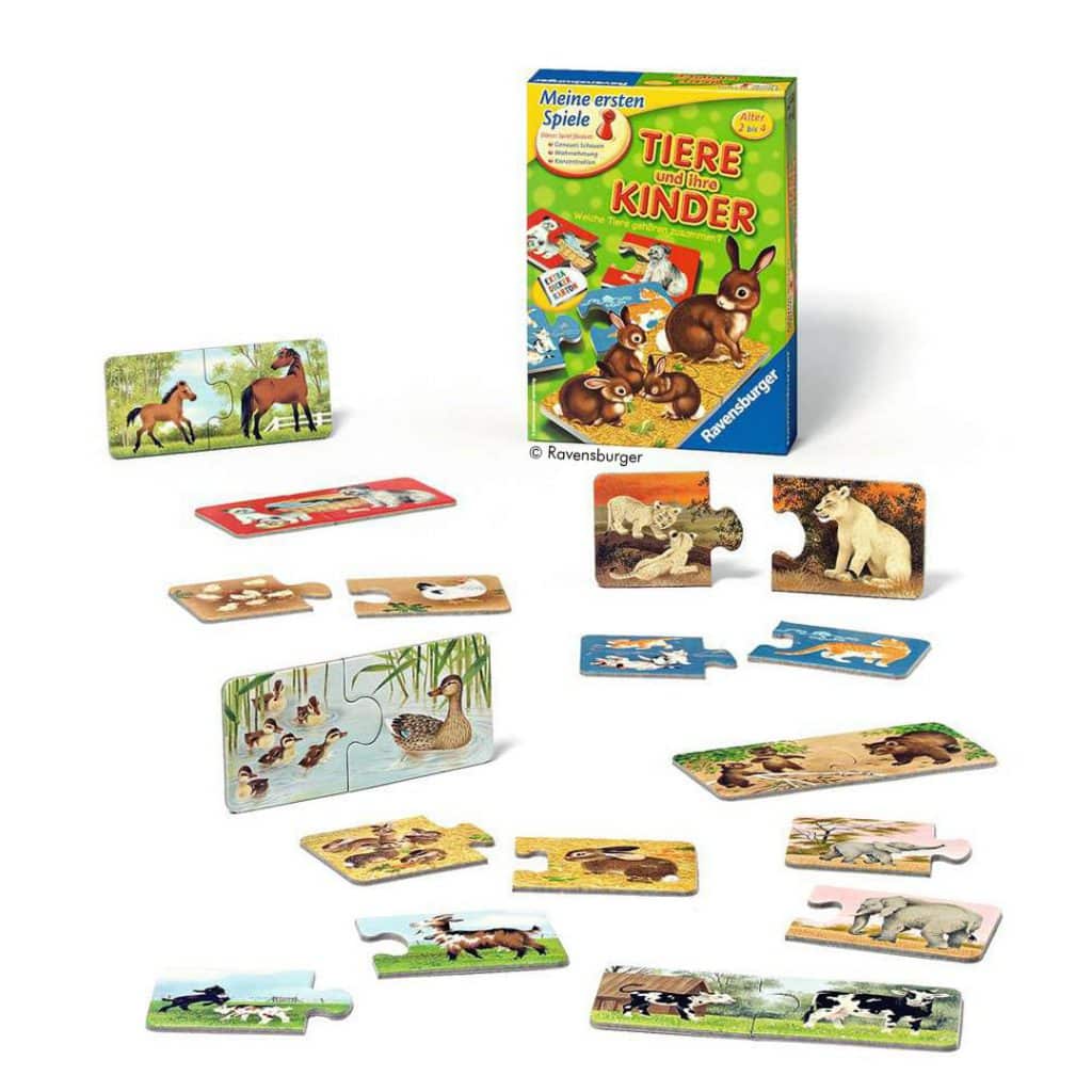 Ravensburger Lernspiel Tiere und ihre Kinder