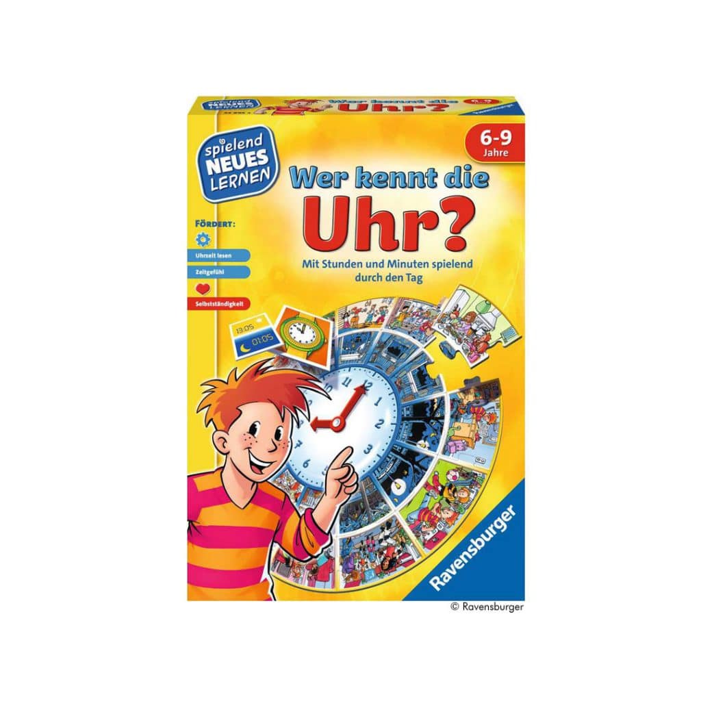 Ravensburger Lernspiel Wer kennt die Uhr?