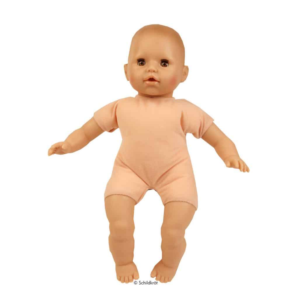 Schildkröt Puppe Baby Amy 45cm mit rosa Kapuzenjacke
