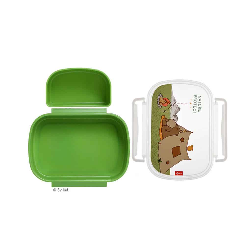 Sigikid Lunchbox Brotdose Forest Grizzly