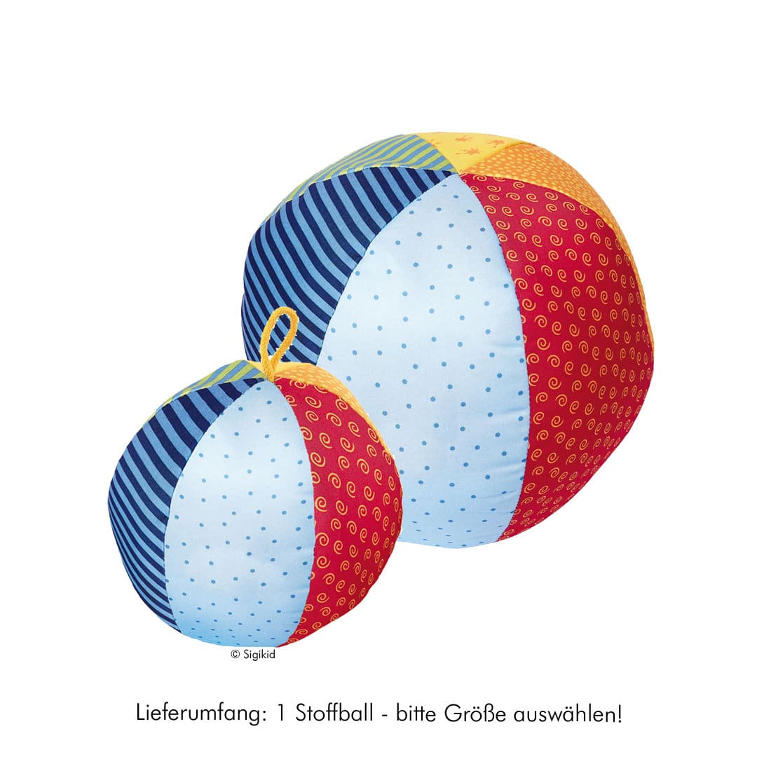 Sigikid bunter Softball für Babys groß oder klein | Zambomba
