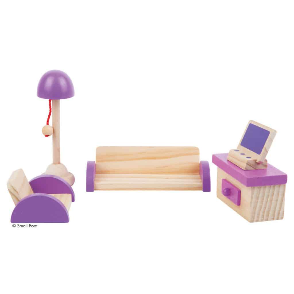 Puppenhaus-Möbel Set Wohnzimmer