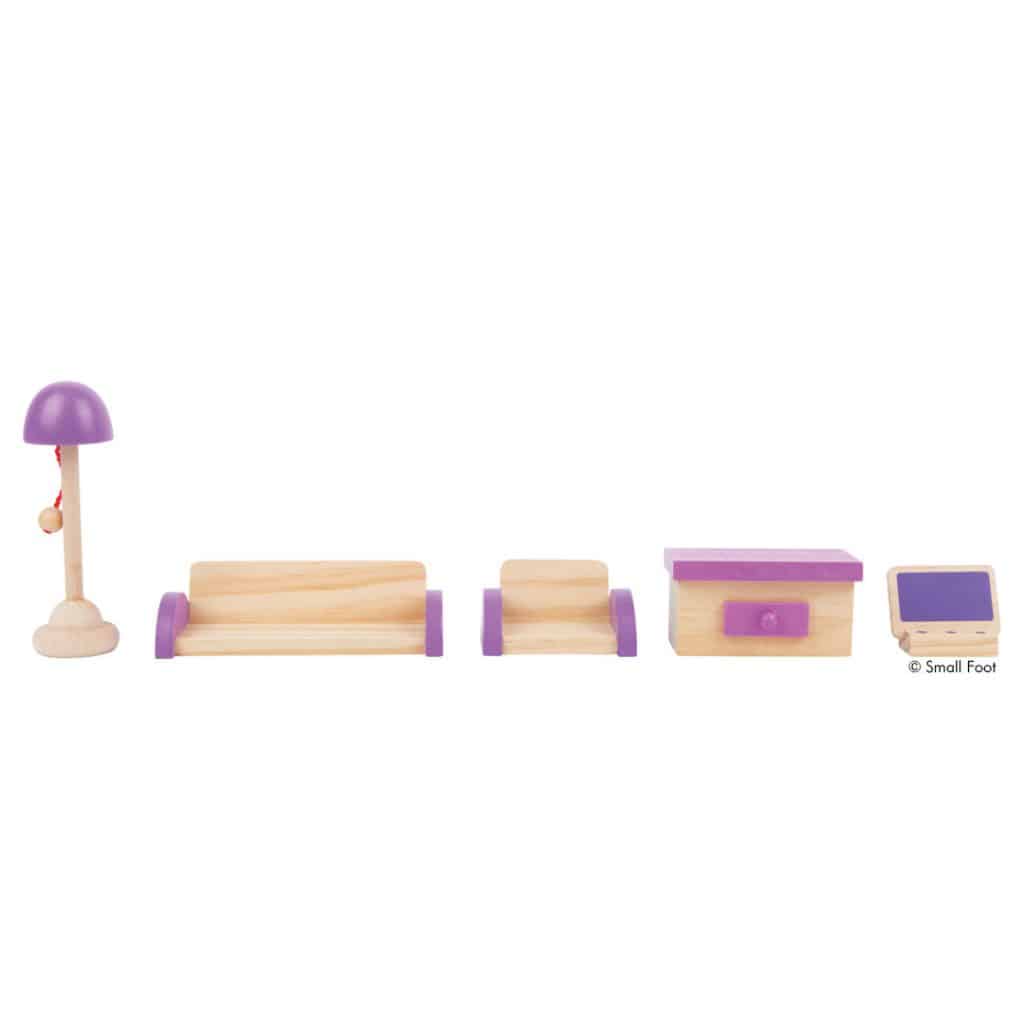 Puppenhaus-Möbel Set Wohnzimmer